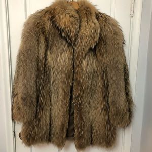 Vintage Higbees Fur Coat